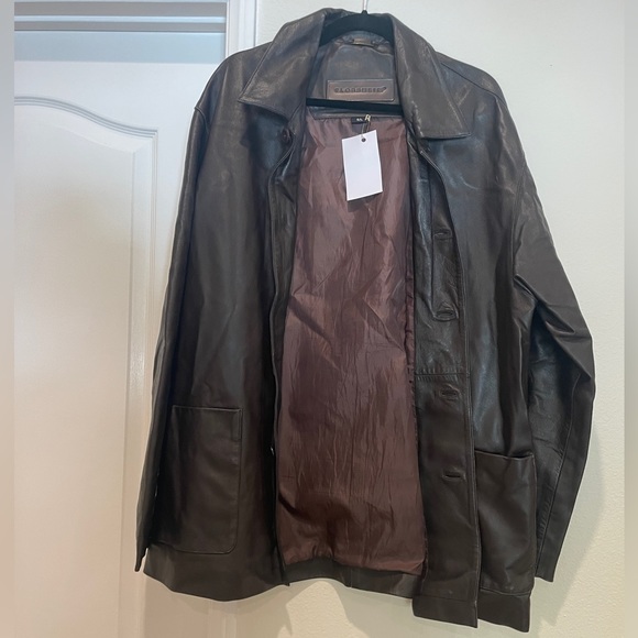 Florsheim premium leather vintage jacket